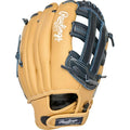 Rawlings Playmaker Series Youth Baseball Glove, Camel/Navy, 11.5 inch, Right Hand Throw