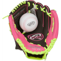 Rawlings Players Series Youth Tball Glove with Ball, 9.5 inch, Right Hand Throw